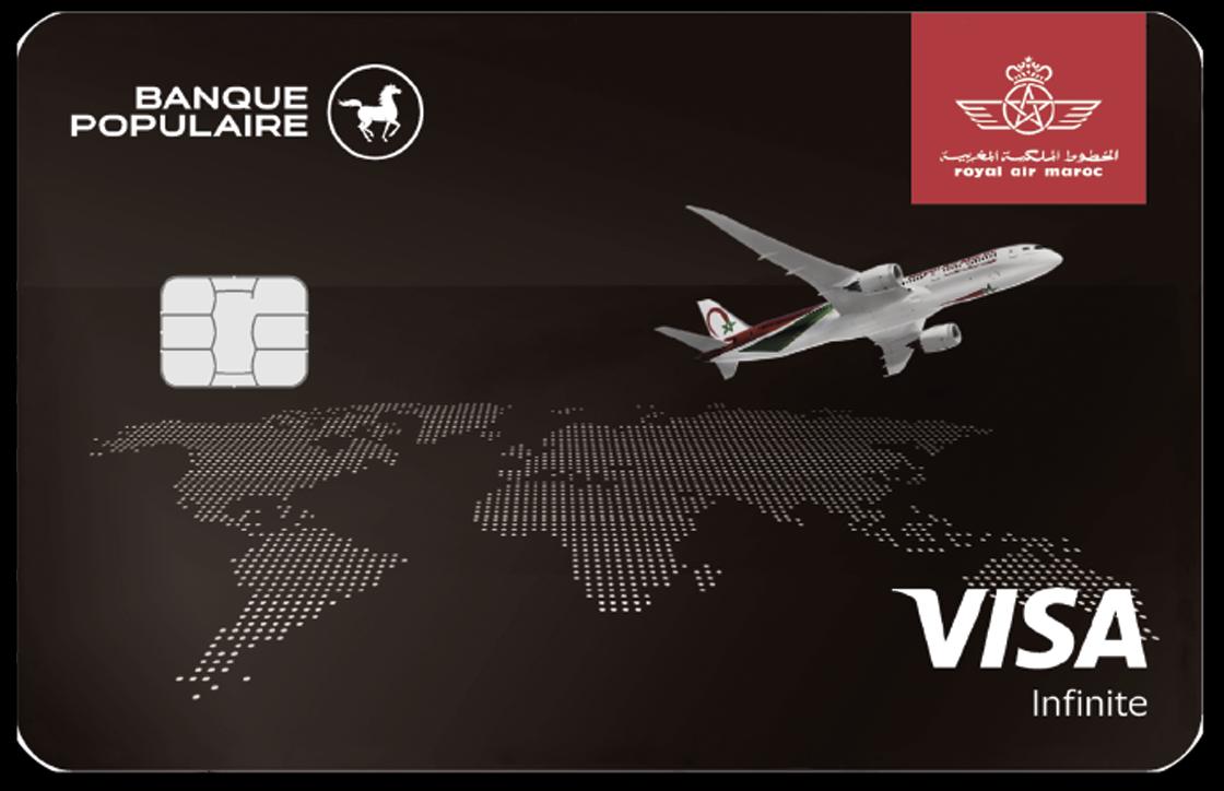 La Banque Populaire lance une carte Visa Infinite co-brandée Royal Air Maroc
